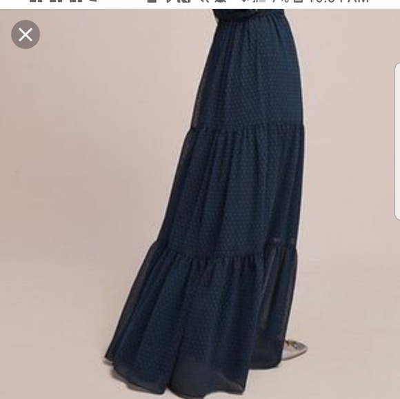 Anthropologie Maxi dress size 10 - Picture 4 of 5